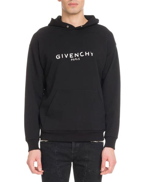 givenchy sweatshirt mens|givenchy destroyed hoodie.